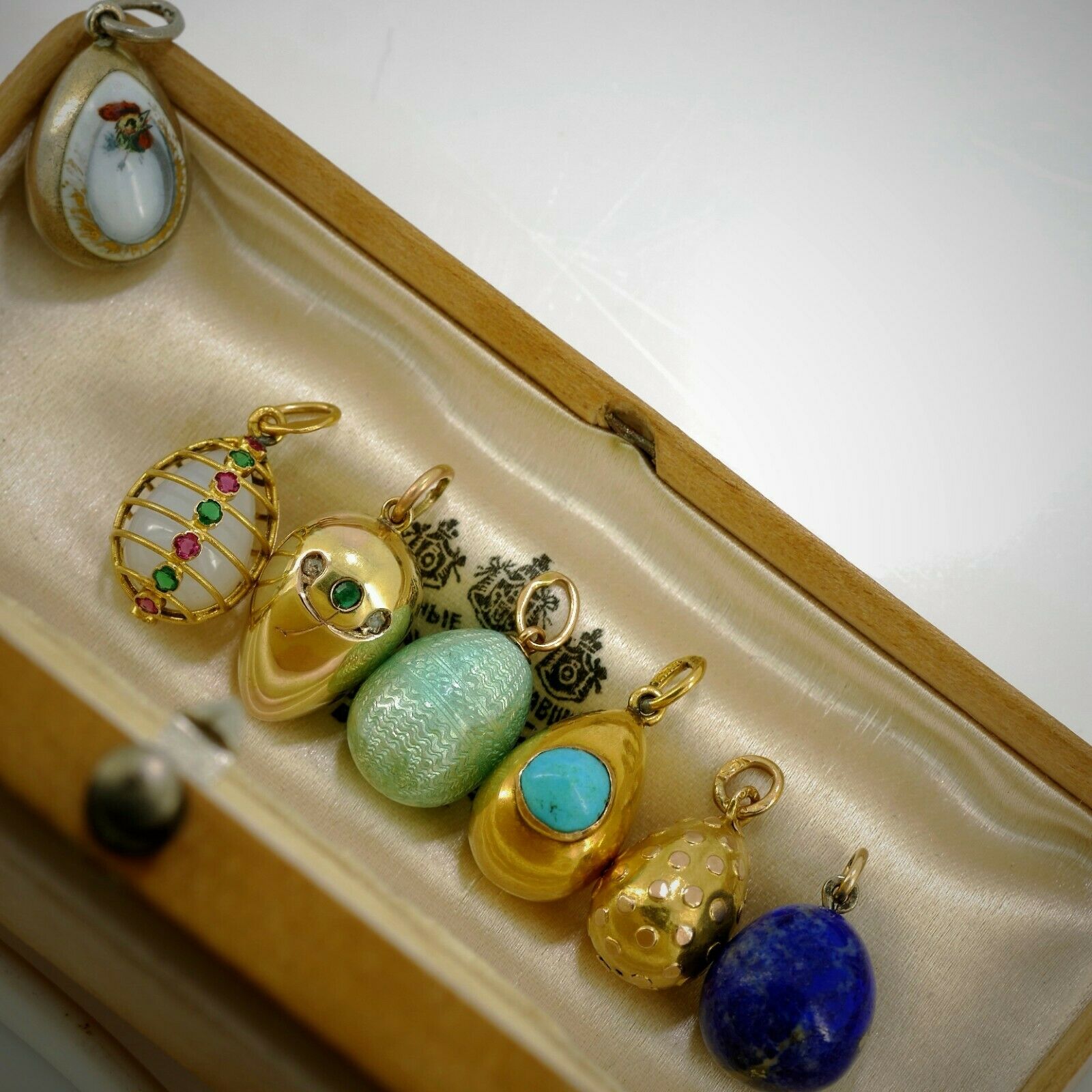 Antique Russian Gold Egg - Each Egg Is Sold Individually, Circa 1899-1917