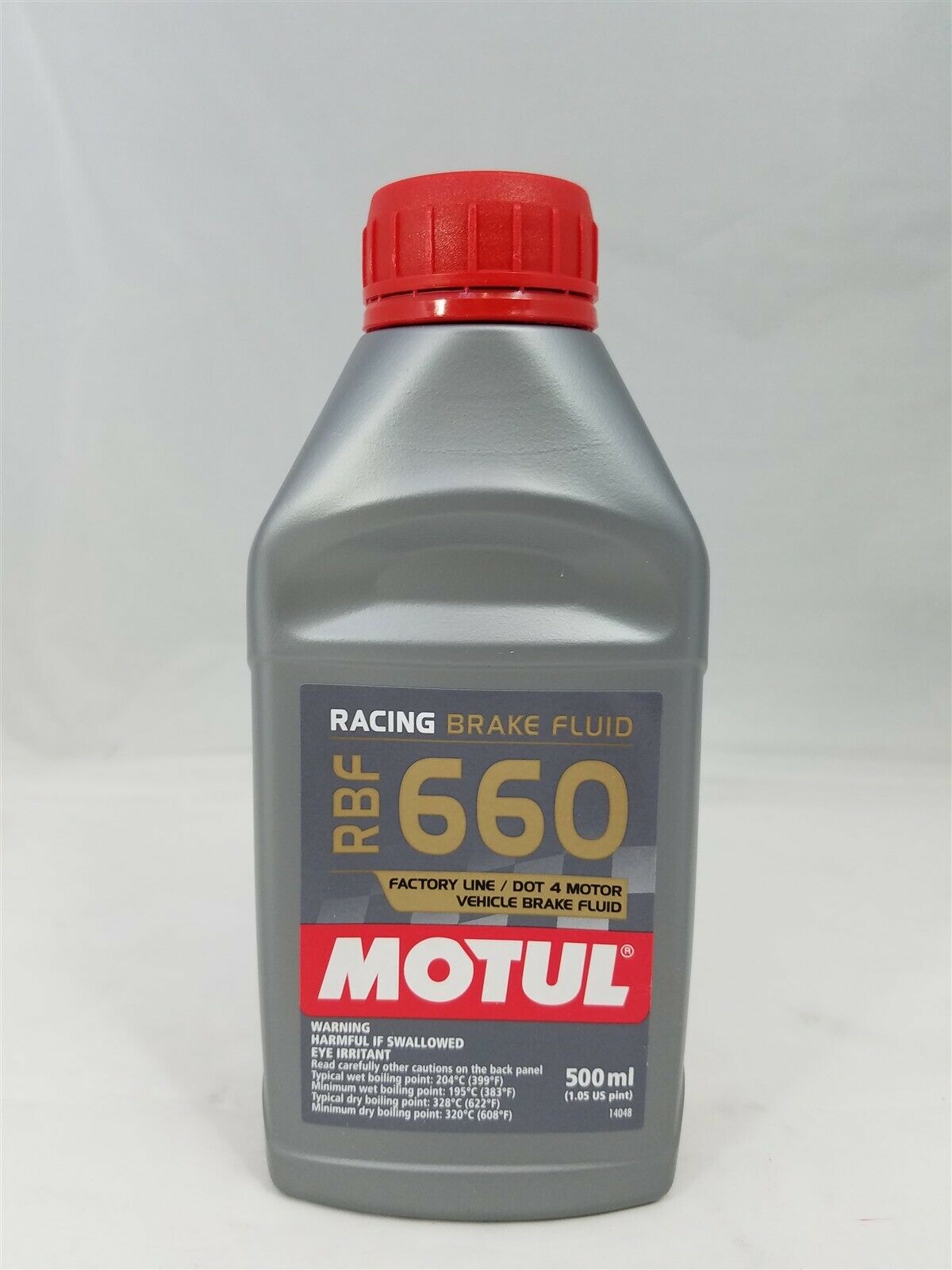 101667 Motul Rbf660 Factory Line Racing Brake Fluid (500ml, 16.9 Fluid Ounces)