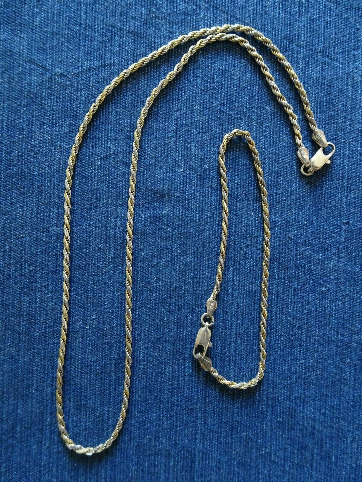 Sterling Silver Necklace And Bracelet Set
