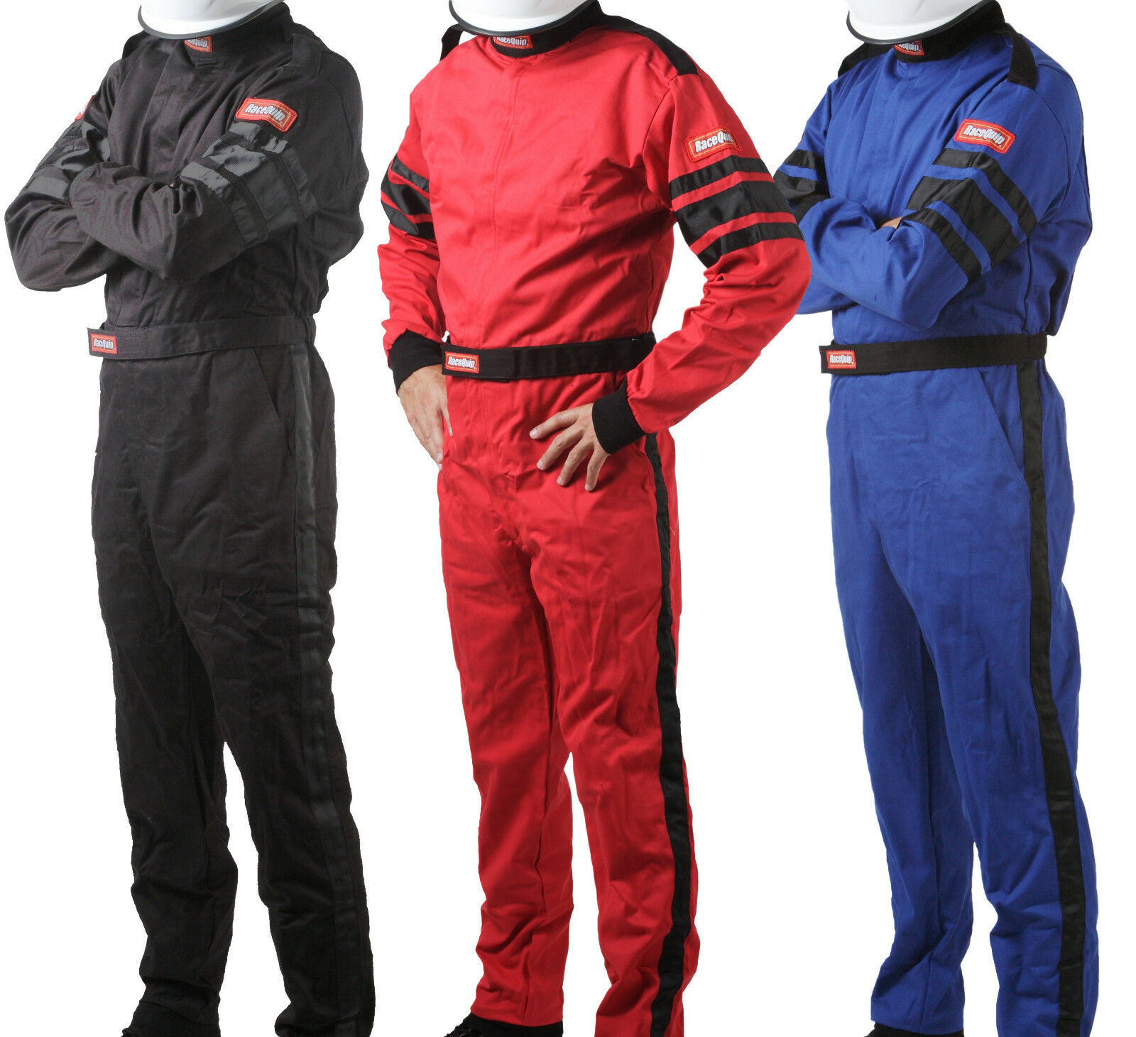 Racequip - 110 Sfi-1 Auto Racing Suit - 1-piece Nomex Style Fire Rated Race Suit
