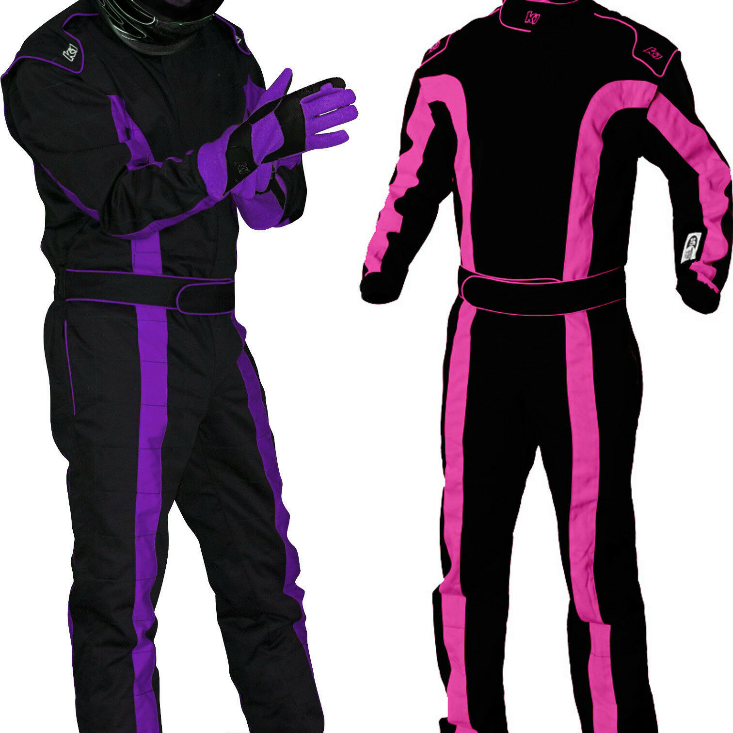 K1 - Tr2 Sfi-1 Auto Racing Suit - Nomex Style Sfi - Girls & Womens Pink & Purple