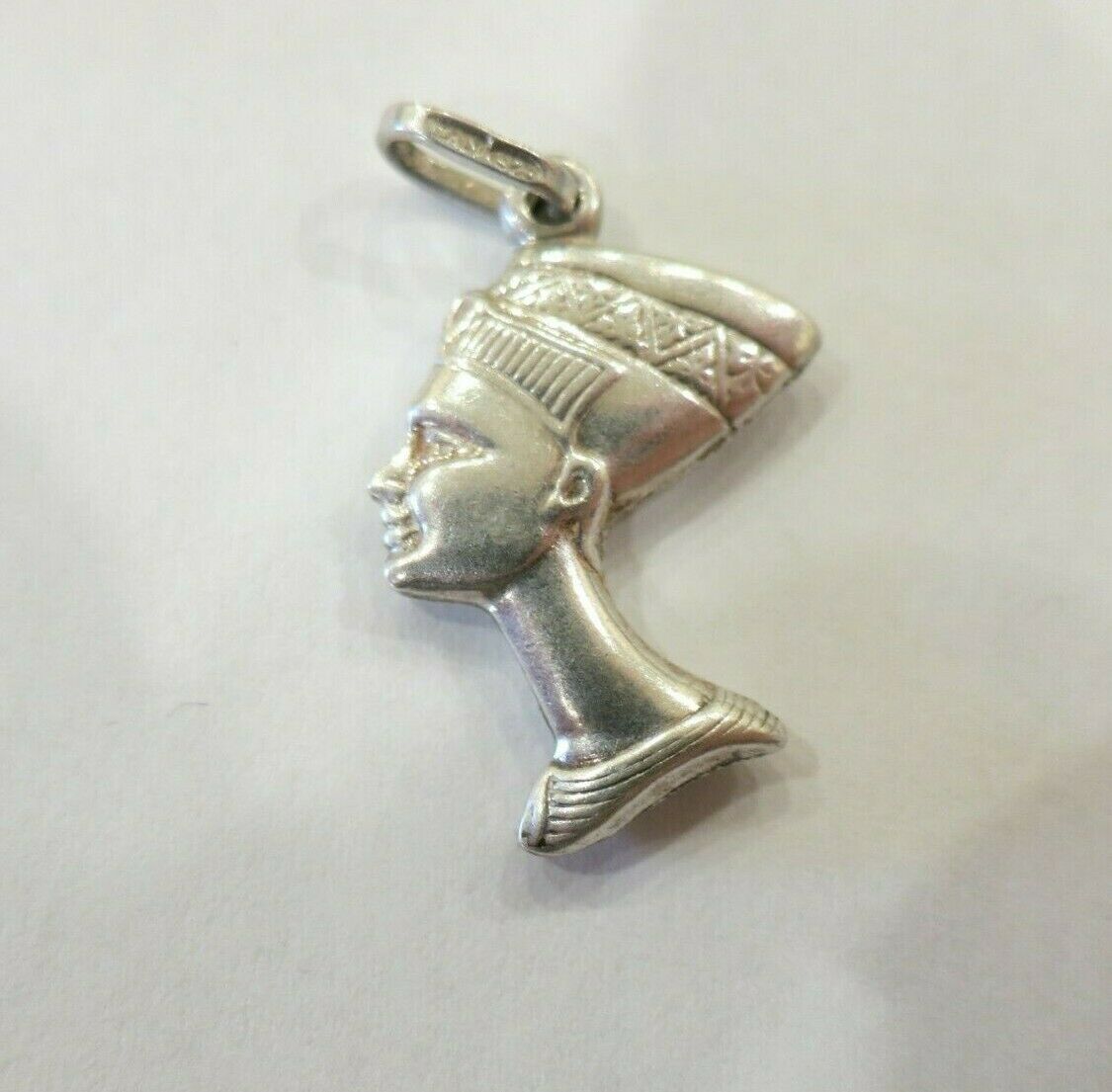 Sterling Silver Large Head  Charm 925