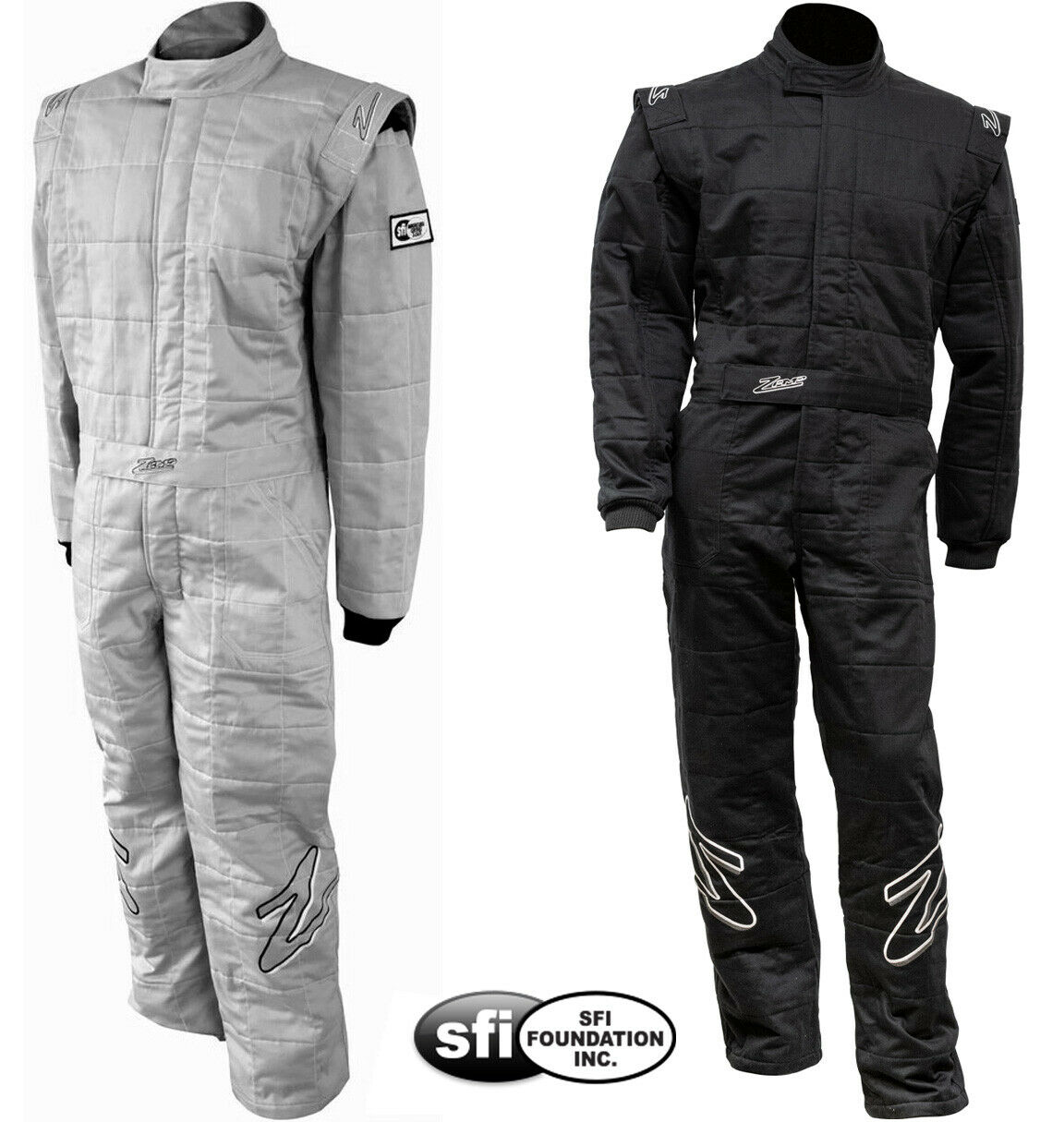Zamp - Zr-30 Sfi-5 Auto Racing Suit - 1-piece Nomex Style Fire Sfi 3.2a/5 Rated